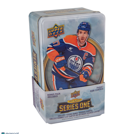 NHL 2025-26 Upper Deck NHL Series One Hockey Tin