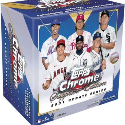 MLB 2021 Topps Chrome Update Sapphire Edition Baseball Box