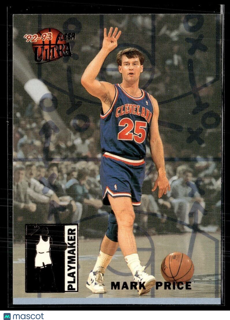 1992-93 FLEER ULTRA PLAYMAKER MARK PRICE CAVS