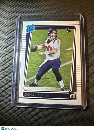 2021 Panini Donruss - Rated Rookie Aqueous Test #273 Davis Mills (RC)