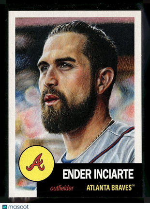 2018 TOPPS LIVING SET ENDER INCIARTE BRAVES