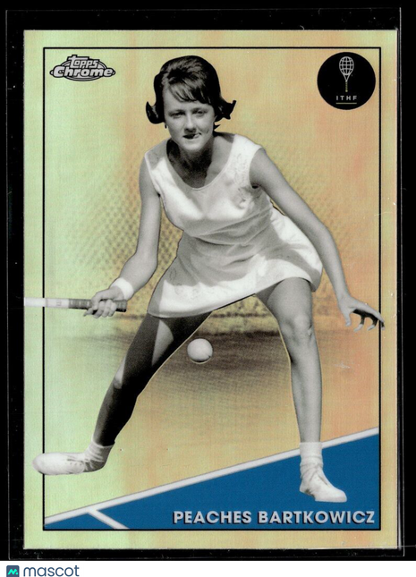 2021 TOPPS CHROME TENNIS REFRACTOR 3 Peaches Bartkowicz