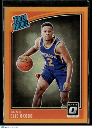 2018-19 OPTIC ORANGE /199 RATED ROOKIE ELIE OKOBO SUNS