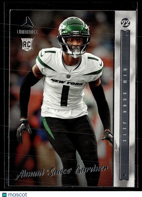 2022 CHRONICLES LUMINANCE ROOKIE AHMAD SAUCE GARDNER JETS