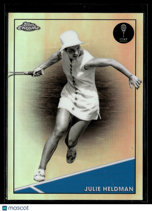 2021 TOPPS CHROME TENNIS REFRACTOR 93 Julie Heldman