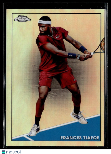 2021 TOPPS CHROME TENNIS REFRACTOR 66 Frances Tiafoe