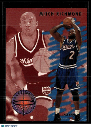 1993-94 FLEER SHARP SHOOTER MITCH RICHMOND KINGS