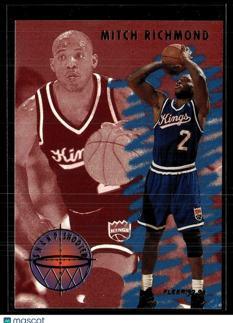 1993-94 FLEER SHARP SHOOTER MITCH RICHMOND KINGS