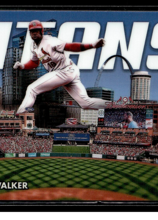 2023 TOPPS CHROME UPDATE TITANS CT-15 Jordan Walker - St. Louis Cardinals