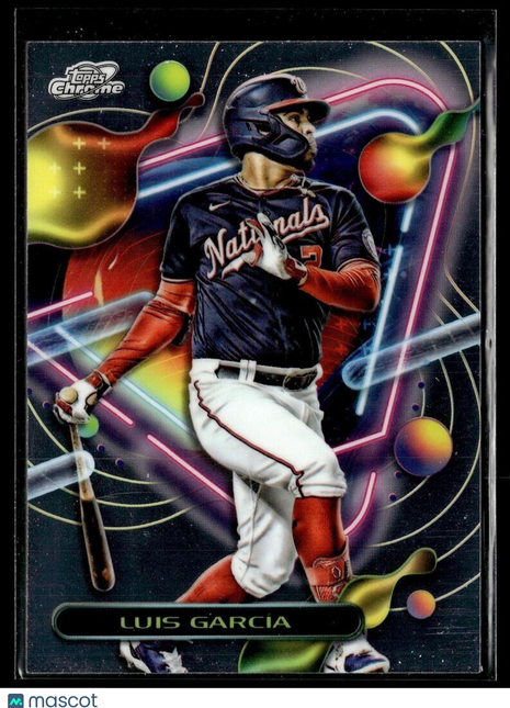 2023 TOPPS COSMIC CHROME 6 Luis García - Washington Nationals