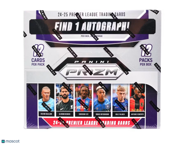 SOCCER 2024-25 Panini Prizm Premier League EPL Soccer Hobby Box