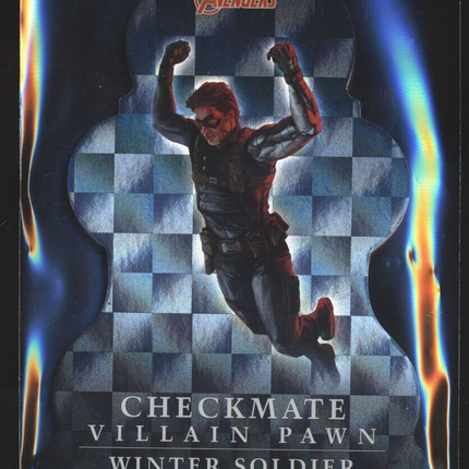 2022 FLEER ULTRA MARVEL AVENGERS CHECKMATE VILLIAN PAWN WINTER SOLDIER