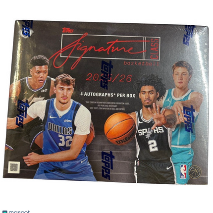 NBA 2025-26 Topps Signature Class Basketball - Jumbo Hobby Box