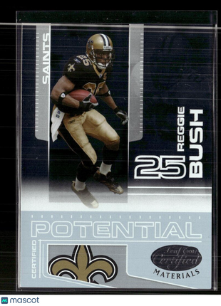 2007 CERTIFIED POTENTIAL /1000 REGGIE BUSH SAINTS