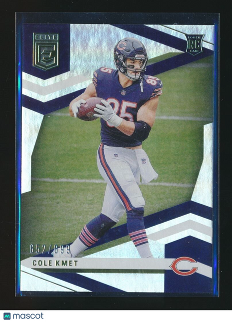 2020 ELITE ROOKIE /899 COLE KMET BEARS