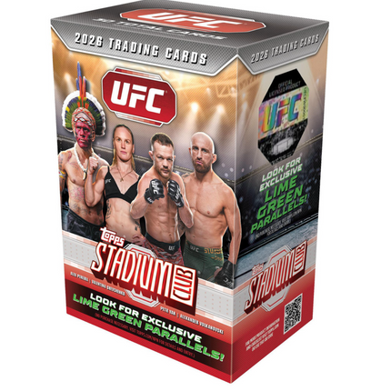 UFC Topps Stadium Club UFC 2026 Value Box