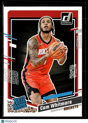 2023-24 DONRUSS RATED ROOKIE 211 Cam Whitmore Houston Rockets