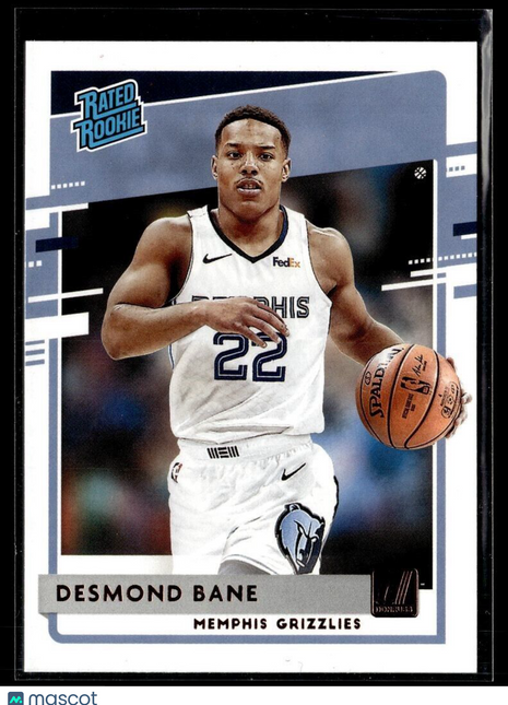 2020-21 DONRUSS RATED ROOKIE DESMOND BANE GRIZZLIES