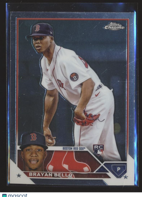 2023 TOPPS CHROME ROOKIE BRAYAN BELLO RED SOX