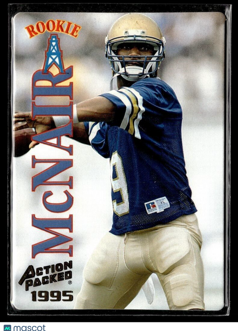 1995 ACTION PACKED ROOKIE STEVE MCNAIR OILERS