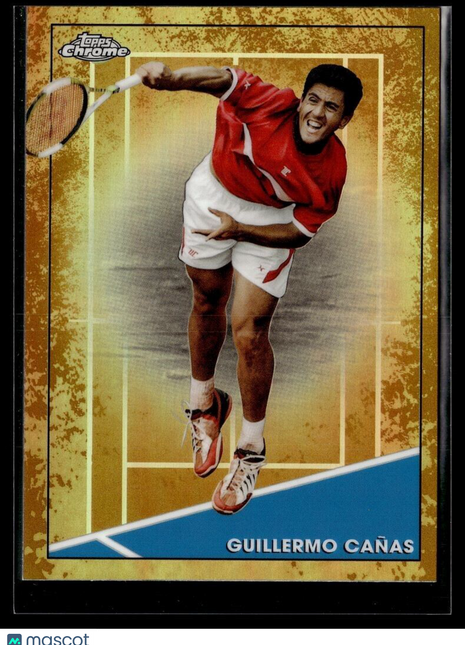2021 TOPPS CHROME TENNIS CLAY COURT 92 Guillermo Cañas