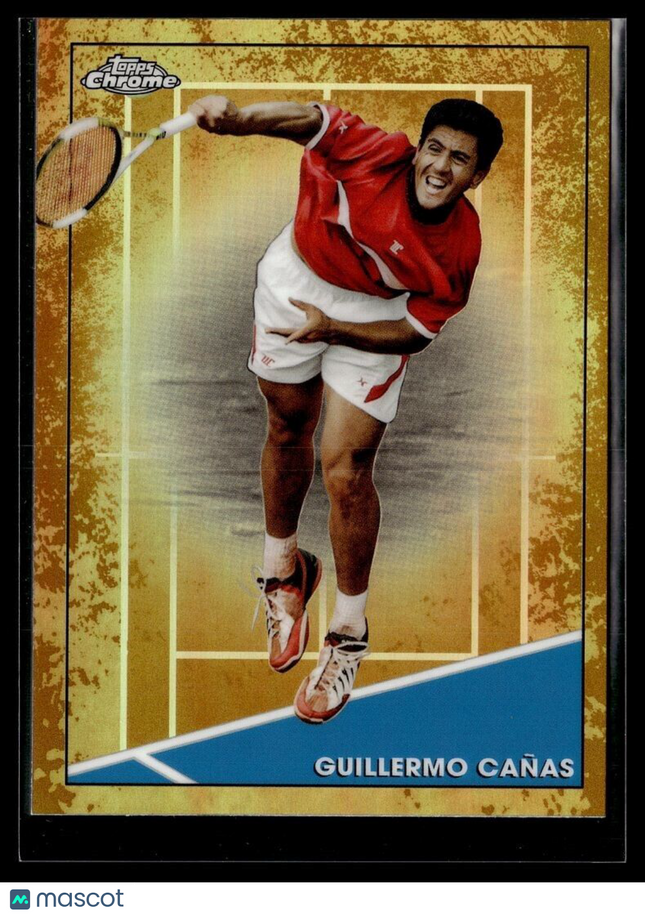 2021 TOPPS CHROME TENNIS CLAY COURT 92 Guillermo Cañas