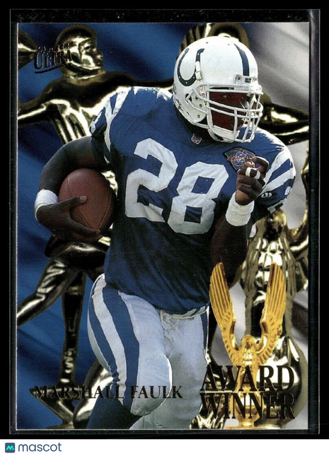 1995 FLEER ULTRA AWARD WINNER MARSHALL FAULK COLTS