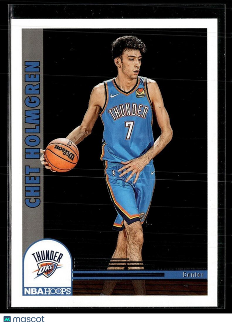 2022-23 NBA HOOPS TRIBUTE ROOKIE 282 Chet Holmgren - Oklahoma City Thunder