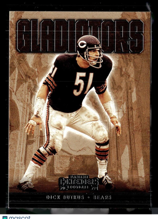 2022 CONTENDERS GLADIATORS DICK BUTKUS BEARS