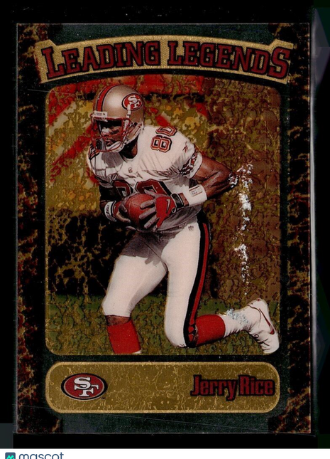 1998 TOPPS LEADING LEGENDS JERRY RICE 49ERS