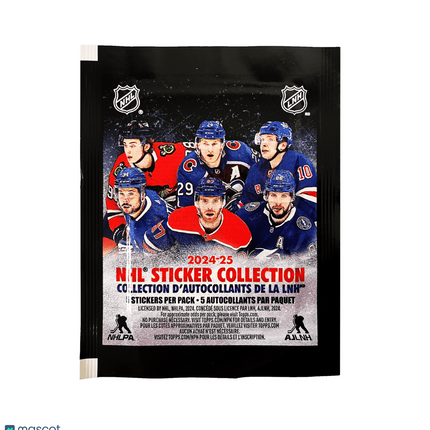 NHL 2024-25 Topps NHL Sticker Collection Hockey Pack