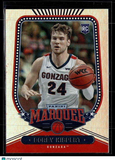 2021-22 CHRONICLES DRAFT MARQUEE ROOKIE COREY KISPERT GONZAGA