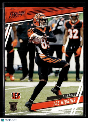 2020 CHRONICLES PRESTIGE ROOKIE TEE HIGGINS BENGALS