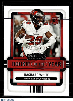 2022 CONTENDERS ROOKIE OF YEAR RACHAAD WHITE BUCS