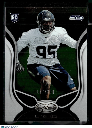 2019 CERTIFIED ROOKIE /399 LJ COLLIER SEAHAWKS