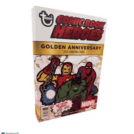 MCU 2025 Topps Marvel Comic Book Heroes Golden Anniversary Trading Card Box