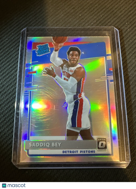 Saddiq Bey 2020 Donruss Optic Holo #169 Basketball Card