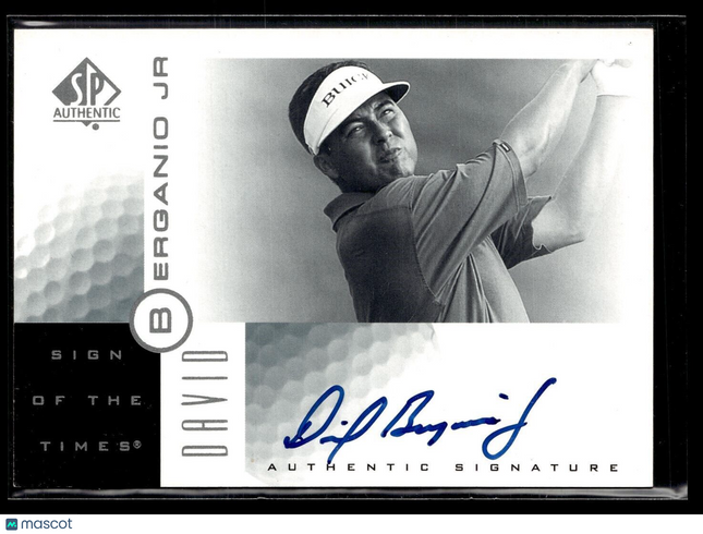 2001 SP AUTHENTIC SIGN OF TIMES AUTO DAVID BERGANIO JR