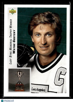 1992-93 UPPER DECK LADY BYNG TROPHY WAYNE GRETZKY KINGS