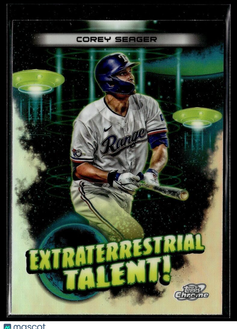 2023 TOPPS COSMIC CHROME EXTRATERRESTRIAL TALENT COREY SEAGER DODGERS