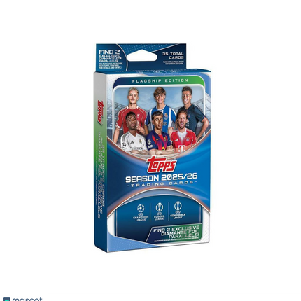 SOCCER 2025-26 Topps UEFA Club Competitions Soccer Hanger Box