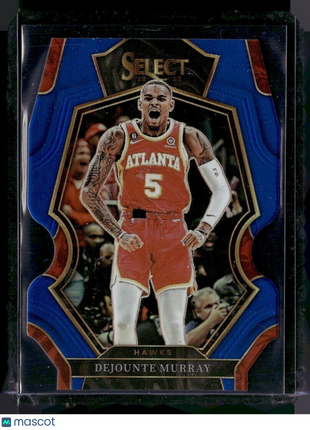 2022-23 SELECT BLUE DIE CUT /249 PREMIER LEVEL DEJOUNTE MURRAY HAWKS