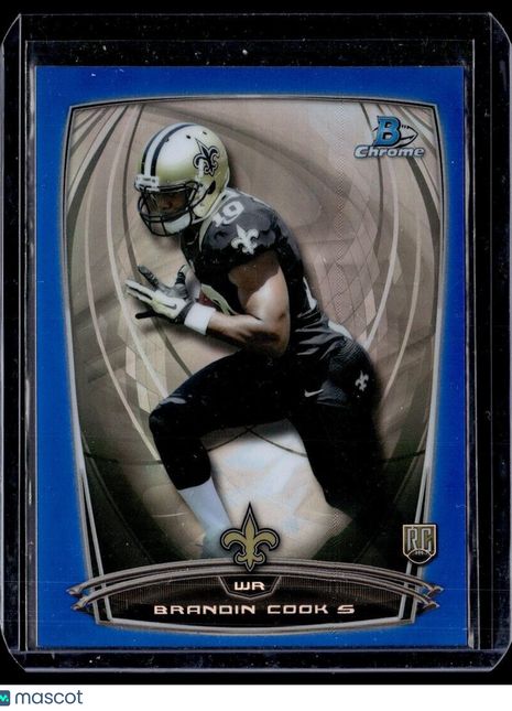 2014 BOWMAN CHROME BLUE ROOKIE /199 BRANDIN COOKS SAINTS