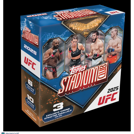 UFC 2025 Topps Stadium Club UFC Mega Box