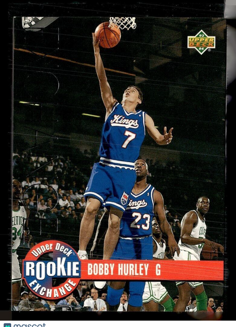 1993-94 UPPER DECK SILVER DRAFT EXCHANCE BOBBY HURLEY KINGS