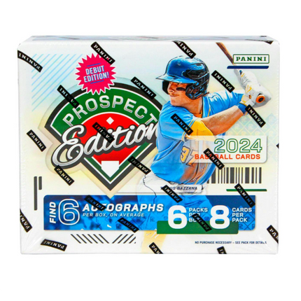 MLB 2024 Panini Prospect Edition Baseball Hobby Box