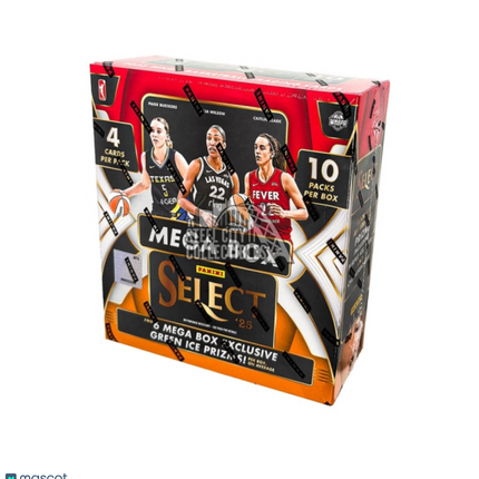 WNBA 2025 Panini Select WNBA Basketball Mega Hobby Box