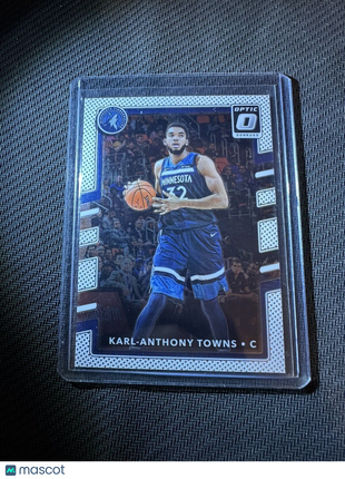 2017-18 Donruss Optic Karl Anthony Towns #89 Minnesota Timberwolves