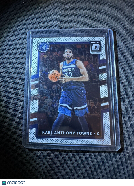 2017-18 Donruss Optic Karl Anthony Towns #89 Minnesota Timberwolves