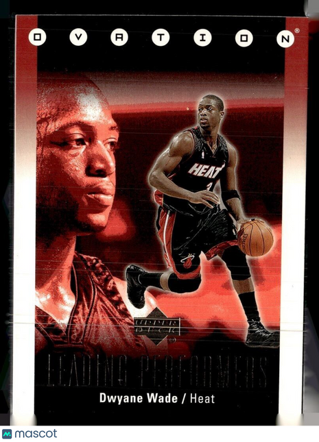 2006-07 UD OVATION LEADING PERFORMERS DWYANE WADE HEAT